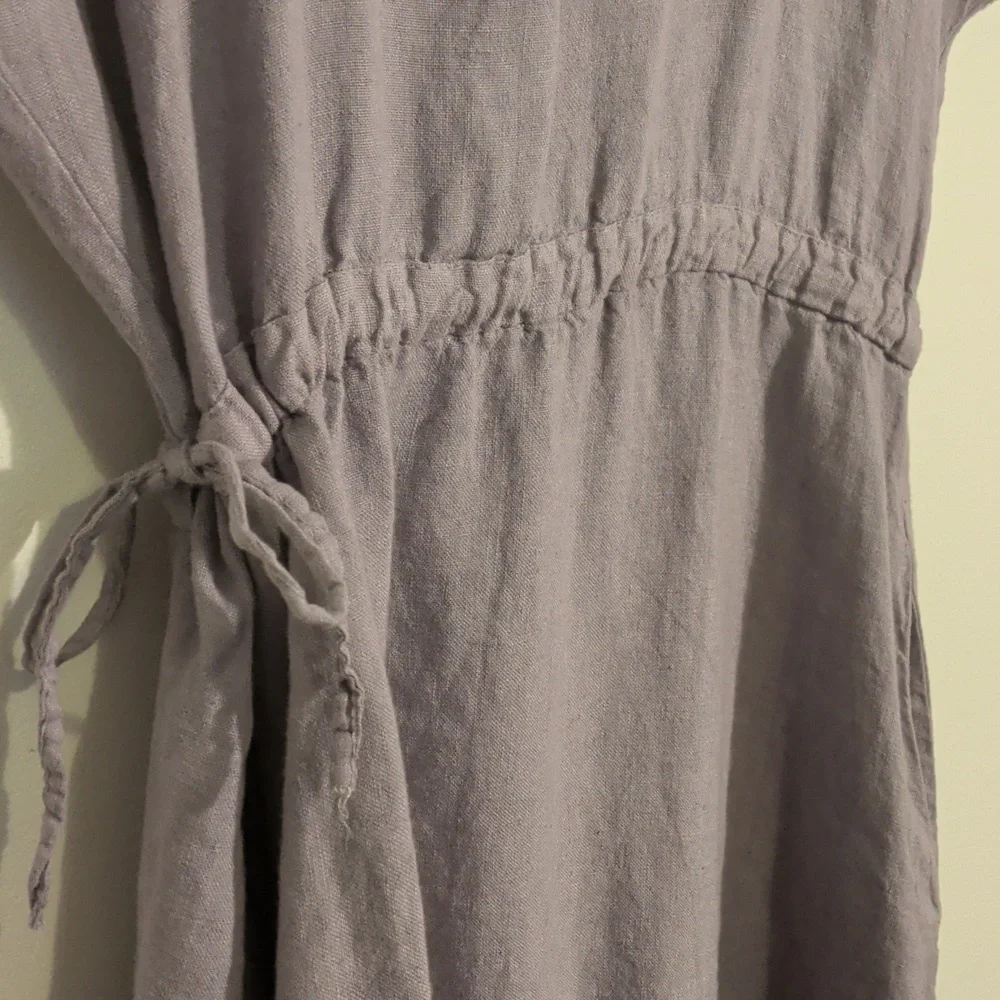 THE GLOBAL MARKET LINEN dress - size small/medium - Picture 5 of 9
